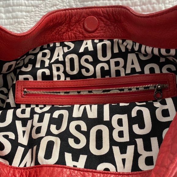 Marc Jacobs red slouchy tote - Picture 2 of 2
